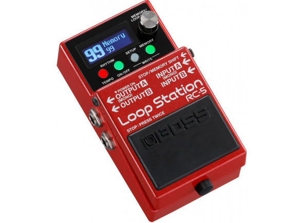 BOSS RC-5 RC-3 loop guitarra eletrica voz vocalista beatbox computador gravador audio musicas